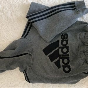 Reworked adidas crop top